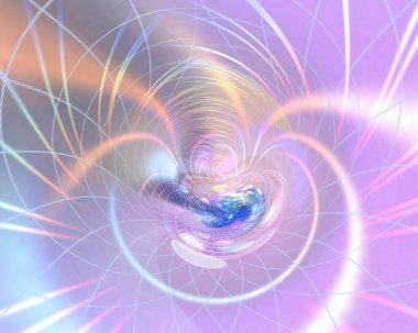 Görsel dalga ve ışıklandırma efektleri ile gradyanın soyut renk arkaplanı, proje tasarımınız için iyidir