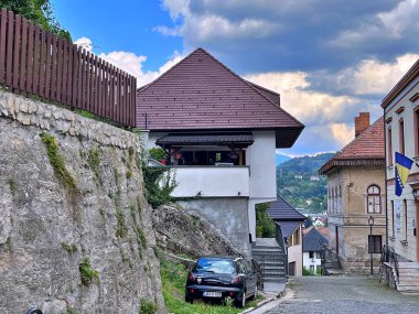 Tatilde Jajce, Bosna-Hersek 'te Jajce üzerine panoramik manzara
