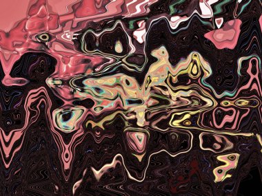 Görsel dalga ve ışıklandırma efektleriyle gradyanın soyut renk arkaplanı