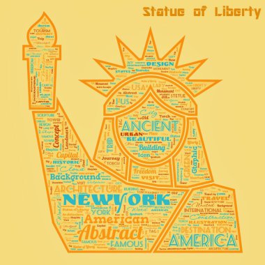 Özgürlük 'ün kelime bulutu arka planda