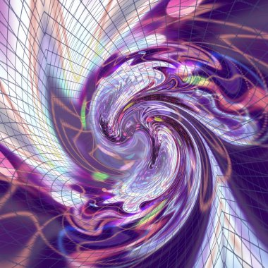 Görsel dalga ve ışıklandırma efektleri ile gradyanın soyut renk arkaplanı, proje tasarımınız için iyidir