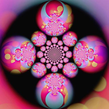 Görsel dalga ve ışıklandırma efektleri ile gradyanın soyut renk arkaplanı, proje tasarımı için iyidir ....