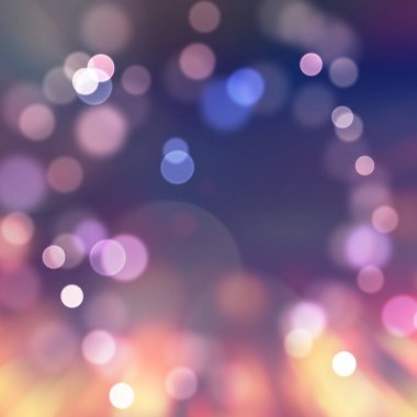 Çoklu renklere sahip Bokeh, Festive lights bokeh background, Disocused bokeh lights, Blurred Bokeh, Bokeh light vintage background