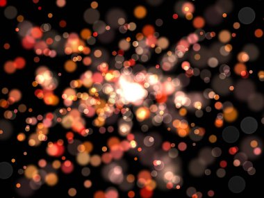 Çoklu renklere sahip Bokeh, Festive lights bokeh background, Disocused bokeh lights, Blurred Bokeh, Bokeh light vintage background