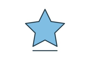 yer imleri simgesi. Temel web ve UI ile ilgili simge. Web sitesi, uygulama, kullanıcı arayüzleri, yazdırılabilir vb için uygun. Düz çizgi simgesi tarzı. Basit vektör tasarımı düzenlenebilir