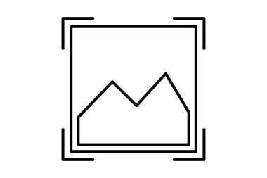 Simgeyi yeniden boyutlandır. Düzenleme aracına bağlı simge. Web sitesi, uygulama, kullanıcı arayüzleri, yazdırılabilir vb için uygun. çizgi simgesi tarzı. Basit vektör tasarımı düzenlenebilir