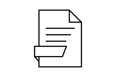 PDF Düzenleyici simgesi. Düzenleme aracına bağlı simge. Web sitesi, uygulama, kullanıcı arayüzleri, yazdırılabilir vb için uygun. çizgi simgesi tarzı. Basit vektör tasarımı düzenlenebilir