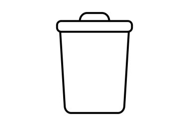 Simgeyi sil. Düzenleme aracına bağlı simge. Web sitesi, uygulama, kullanıcı arayüzleri, yazdırılabilir vb için uygun. çizgi simgesi tarzı. Basit vektör tasarımı düzenlenebilir