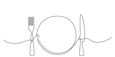 Düğün menüsü, fotoğraf kitabı, davetiyeler için dekorasyon sürekli el çizimi ögesi tablosu. Beyaz arkaplanda vektör hisse senedi çizimi izole edildi. Düzenlenebilir tek çizgi. 