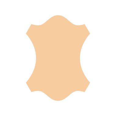 Giysi etiketi için oluşturulmuş sürdürülebilir eko vegan deri semboller. Vektör stok illüstrasyonu beyaz arkaplanda izole edildi. 