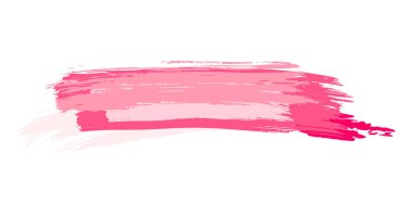 Brush stroke composition element. Vector stock hand draw illustration isolated on white background for design template, border and frame. 