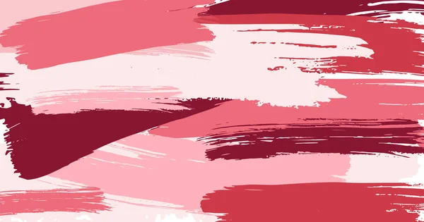 ブラシストローク手は抽象的な背景ピンク 茶色のパレットの色を描きます プレゼンテーション 招待状 ソーシャルメディアの春と夏のデザインのためのベクターストックイラスト — ストックベクタ
