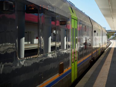 Olbia tren istasyonunun resmi.