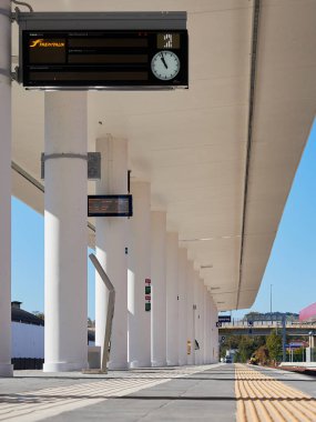 Olbia tren istasyonunun resmi.