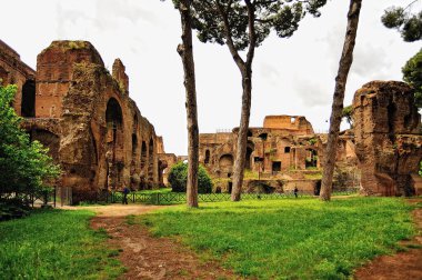 Palatine Tepesi 'nin anıtlarının resmi.