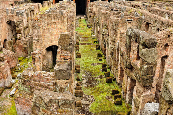 Картина удивительного Колизея в Риме