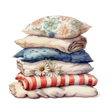 Konforlu çiftlik evi dekorasyon partisi Illustration Clipart 'ın bayrağını taşıyor. Bağımsızlık Günü süblimleşme tasarımı için beyaz arkaplan üzerine 4 Temmuz ögesi.