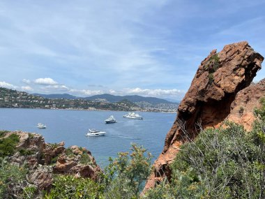 Barselona şehrinin manzarası