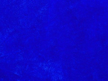 Blue velvet fabric texture used as background. Empty blue fabric background of soft and smooth textile material. There is space for text.	