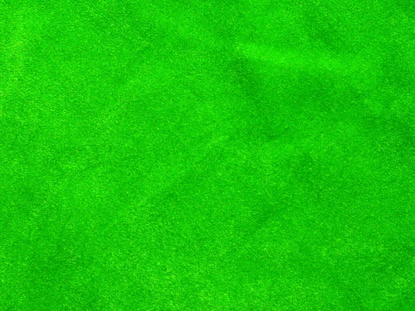 Green Velvet Fabric Texture Used Background Empty Green Fabric Background — Foto Stock