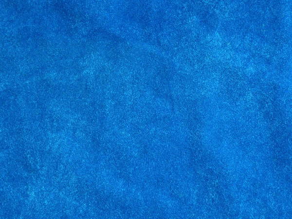 浅蓝色天鹅绒面料质地为背景 柔软而光滑的纺织材料制成的空浅蓝色面料背景 — 图库照片