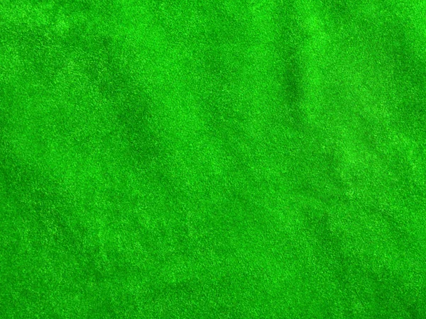 Világoskék Vgreen Bársony Szövet Textúra Használt Háttér Üres Zöld Szövet — Stock Fotó