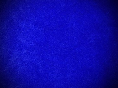 Blue velvet fabric texture used as background. Empty blue fabric background of soft and smooth textile material. There is space for text.	