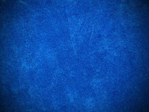 Γαλάζια Βελούδινη Υφή Υφάσματος Που Χρησιμοποιείται Φόντο Κενό Γαλάζιο Φόντο — Φωτογραφία Αρχείου