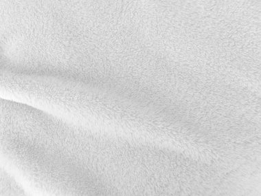 White clean wool texture background. light natural sheep wool. white seamless cotton. texture of fluffy fur for designers. close-up fragment white wool carpet.	
