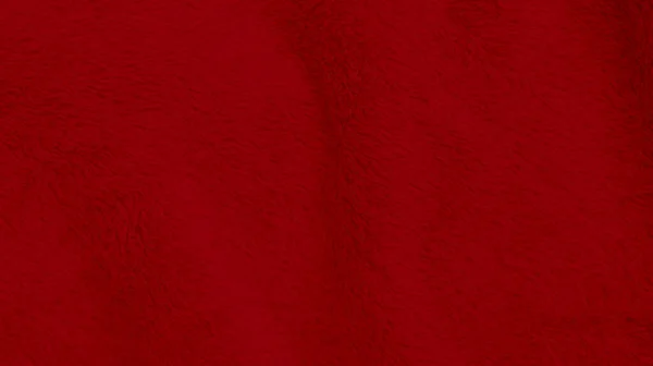 Czerwony Dywan Czysta Wełna Tekstura Tła Lekka Naturalna Wełna Owcza — Zdjęcie stockowe