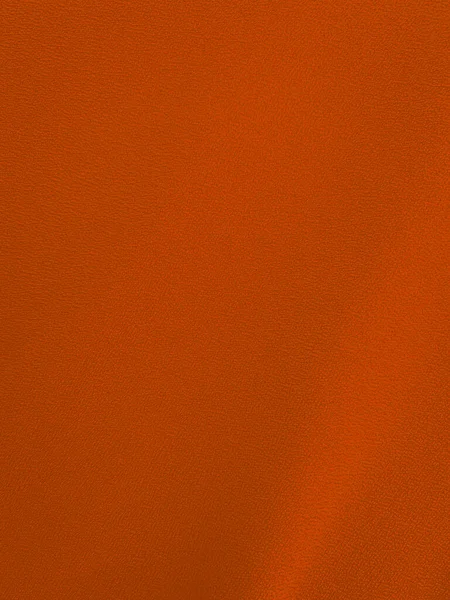 Narancssárga Bársony Szövet Textúra Használt Háttér Üres Világos Narancssárga Szövet — Stock Fotó