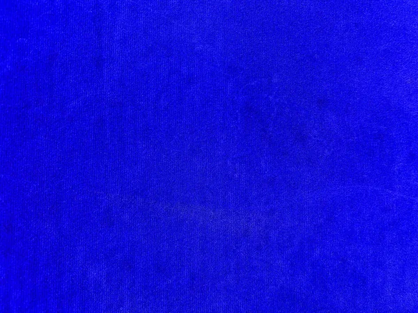 Texture Tissu Velours Bleu Utilisé Comme Fond Fond Tissu Bleu — Photo