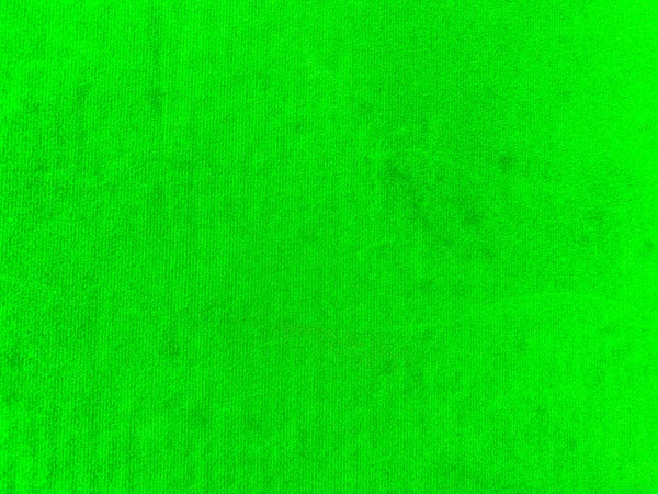 Φωτεινή Πράσινη Βελούδινη Υφή Υφάσματος Που Χρησιμοποιείται Φόντο Κενό Πράσινο — Φωτογραφία Αρχείου