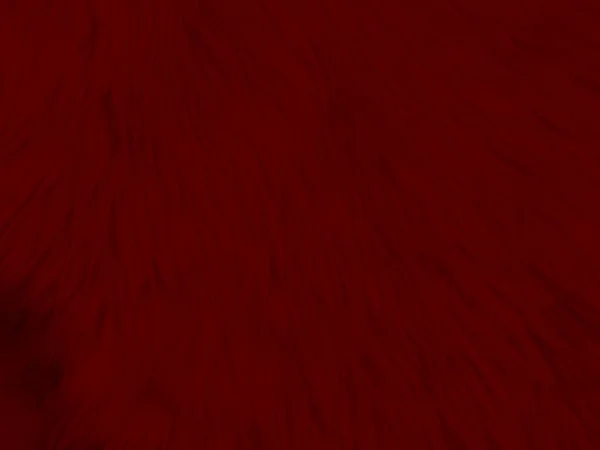 Red Clean Wool Texture Background Light Natural Sheep Wool Red — Photo