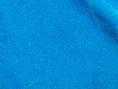 Light blue velvet fabric texture used as background. Empty light blue fabric background of soft and smooth textile material. There is space for text..	