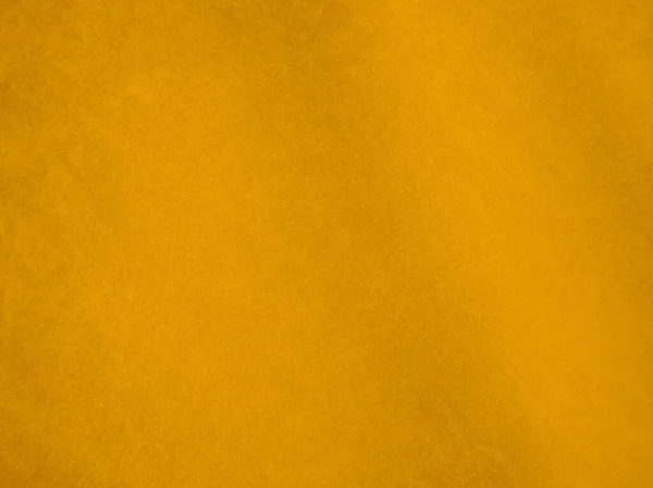 背景として使用される黄色のベルベット生地のテクスチャ 柔らかく滑らかな繊維素材の空の黄色の生地の背景 テキストのスペースがあります — ストック写真