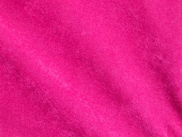 Ροζ Βελούδινη Υφή Υφάσματος Που Χρησιμοποιείται Φόντο Κενό Ροζ Ύφασμα — Φωτογραφία Αρχείου