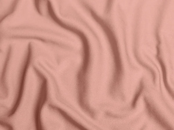 Розового Золота Цвет Бархатной Ткани Текстуры Используется Качестве Фона Пустая — стоковое фото