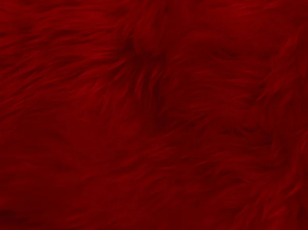 Sfondo Lana Pulita Rossa Texture Lana Pecora Naturale Luce Red — Foto Stock