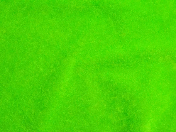 Jasnozielona Aksamitna Struktura Tkaniny Używana Jako Tło Puste Zielone Tło — Zdjęcie stockowe