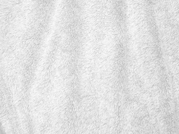 Fondo Blanco Textura Lana Limpia Lana Oveja Natural Ligera Algodón — Foto de Stock
