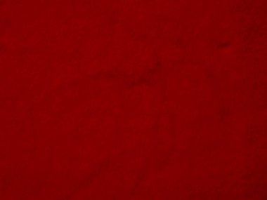 Kırmızı, temiz yün dokusu arka plan. hafif doğal koyun yünü. Serge dikişsiz pamuk. Tasarımcılar için tüylü kürk dokusu. Yakın plan kırmızı yün halı..