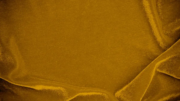 Żółta Stara Aksamitna Tkanina Używana Jako Tło Puste Złote Tło — Zdjęcie stockowe