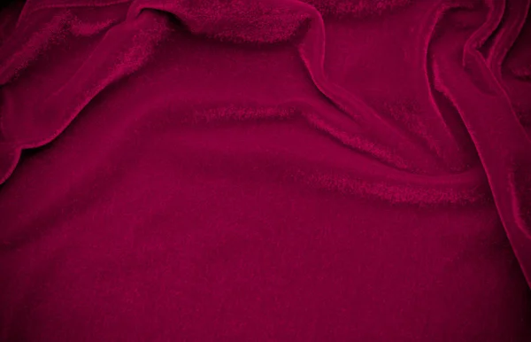 Roze Materiaal Fluweel Doek Stof Achtergrond Abstract Textuur Luxe Glad — Stockfoto