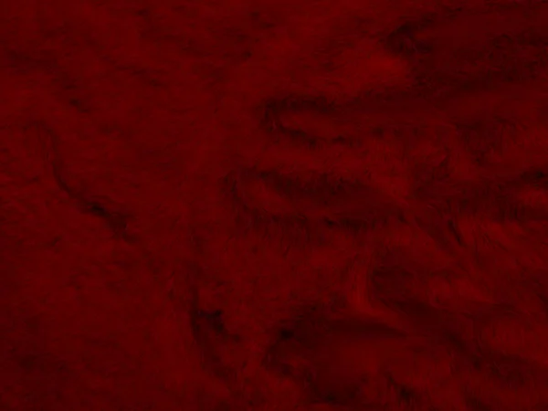 Красная Чистая Шерсть Текстура Фона Светлая Натуральная Овечья Шерсть Serge — стоковое фото