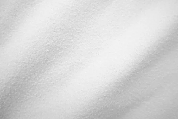 Felt White Soft Rough Textile Material Background Texture Close Felting — 图库照片