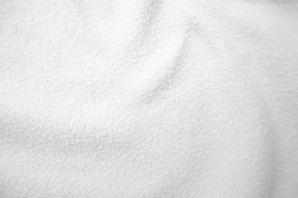 Felt White Soft Rough Textile Material Background Texture Close Felting — 图库照片