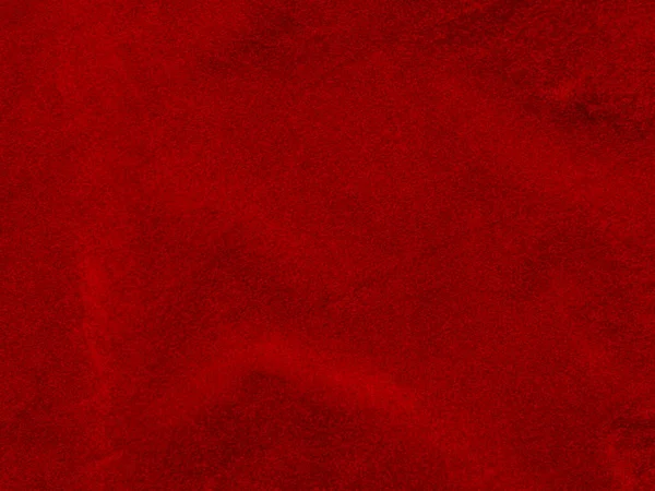Tessuto Velluto Rosso Utilizzato Come Sfondo Sfondo Tessuto Rosso Vuoto — Foto Stock