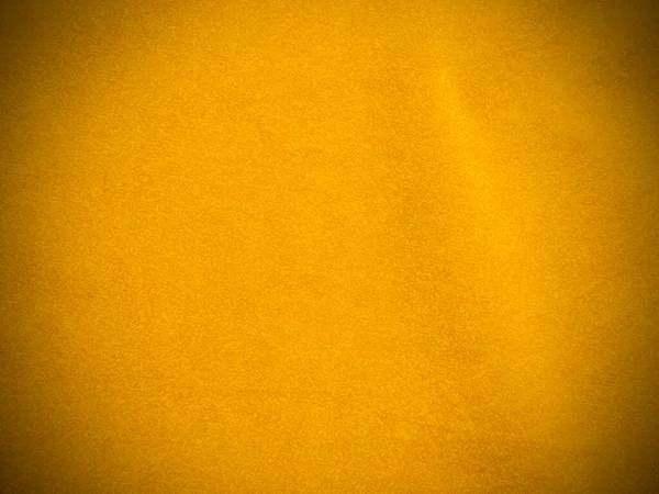 Yellow Velvet Fabric Texture Used Background Empty Yellow Fabric Background — 图库照片