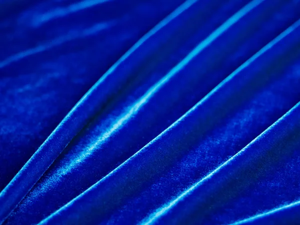 Als Hintergrund Wird Hellblauer Samtstoff Verwendet Leerer Hellblauer Stoffhintergrund Aus — Stockfoto